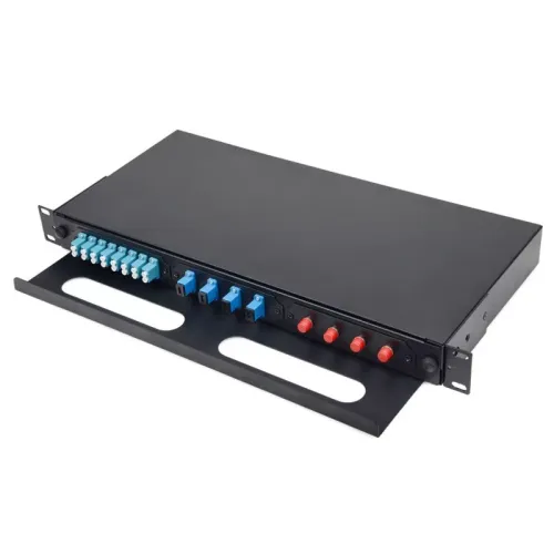 Fiber Patch Panel SC FC ST 24Core or LC 48Core High density terminal box