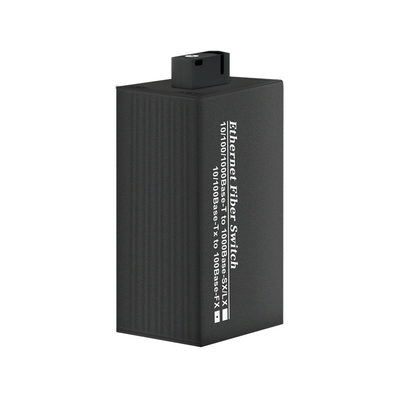 Mini Media Converter 1EM Fiber To Ethernet 1xRJ45 1xSC 10/100 Base-Tx to 100Base-FX Ethernet Fiber Switch China Manufacturer Wholesaler Price