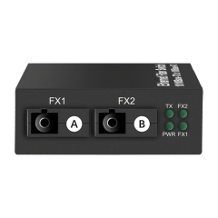 Ethernet Fiber Switch 2F1E 2xSC 1xRJ45 Ethernet to Fiber 10/100 Base-Tx to 100Base-FX Fiber Switch China Manufacturer Wholesaler Price