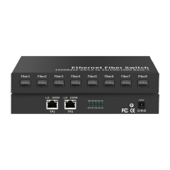 Ethernet Fiber Switches 8G2E 8xSFP 2xRJ45 Ethernet to Fiber 10/100/1000 Base-Tx to 1000Base-SX/LX Fiber Switches China Manufacturer Wholesaler Price