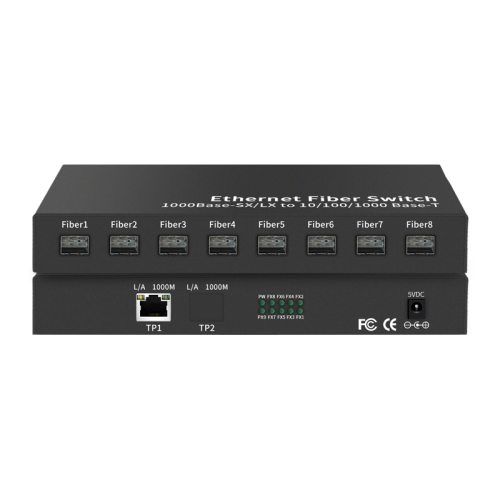 Ethernet Fiber Switches 8G2E 8xSFP 2xRJ45 Ethernet to Fiber 10/100/1000 Base-Tx to 1000Base-SX/LX Fiber Switches China Manufacturer Wholesaler Price