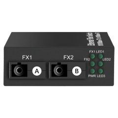 Ethernet Fiber Switch 2F3E 2xSC 3xRJ45 Media Converter Ethernet to Fiber 10/100 Base-Tx to 100Base-FX Fiber Switch China Manufacturer Wholesaler Price