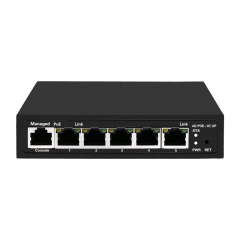 Managed Switches 5xRJ45 Full Gigabit Ports Layer 2 Ethernet Fiber POE Switch China Manufacturer Wholesaler Price