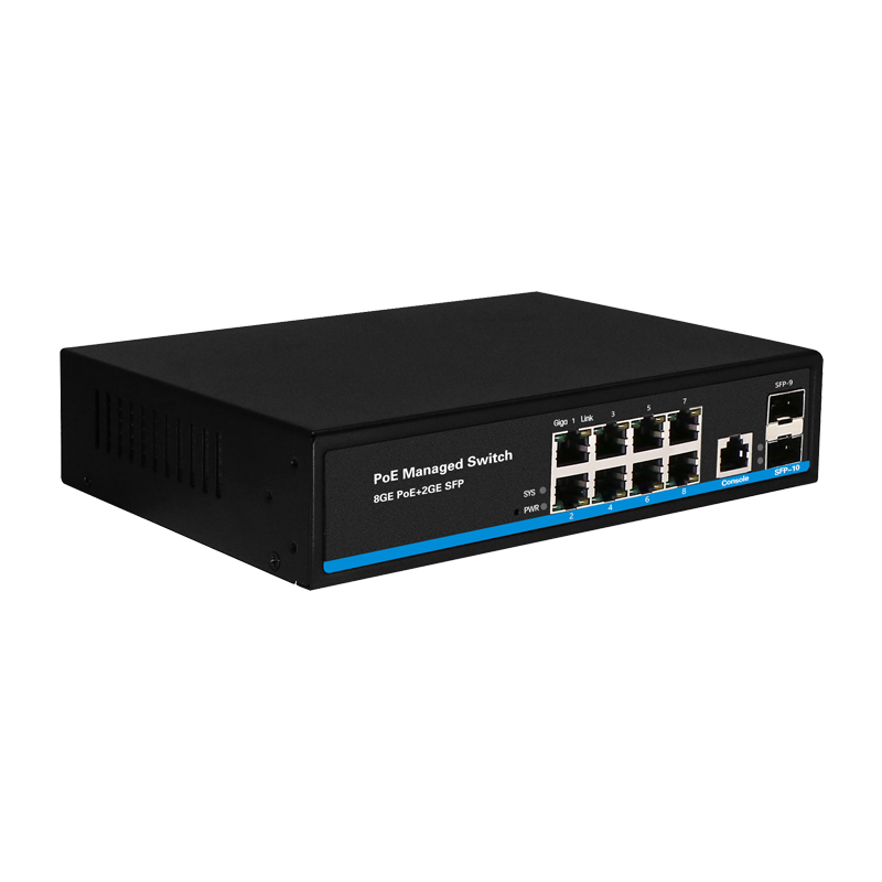 Managed Switches 8GE+4GE COMBO Ethernet 4xSFP 12xRJ45 Full Gigabit Ports Layer 2 Ethernet Fiber POE Switch China Manufacturer Wholesaler Price