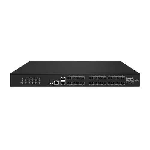 Managed Switches 2GE+24SFP Ethernet Full Gigabit 2xRJ45 24xSFP Ports Layer 2 Management Ethernet Fiber Switch China Manufacturer Wholesaler Price