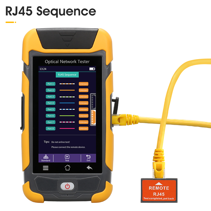 OTDR Reflectometer with Multi Functions OPM OLS VFL Auto Event Map RJ45 Cable Tester Expert Testing SC FC Connectors China Manufacturer Wholesaler Price