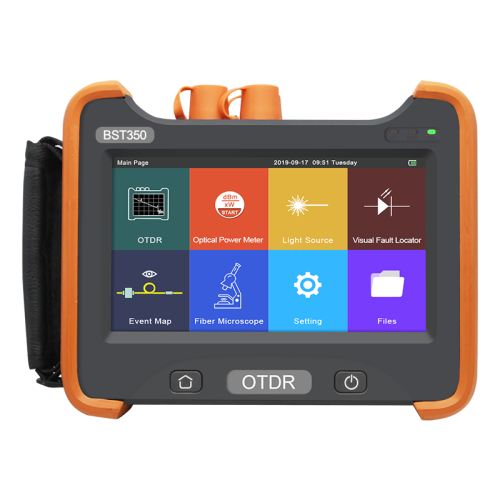850/1300/1310/1490/1550/1625/1650nm SM MM OTDR Optical Fiber OTDR Tester With Power Meter VFL Optical Light Source