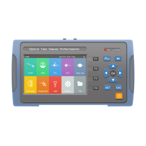 Mini OTDR 60KM Fiber Optical Time Domain Reflectometer Optical Fiber Built in OLS /OPM/VFL