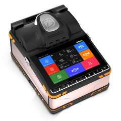 KI-9 Fusion Splicer 6 Motor Core To Core Touch Screen With VFL OPM Fusion Splicing Machine