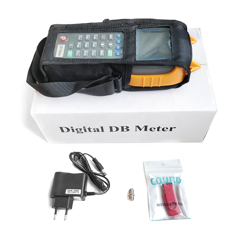 Digital TV Field Intensity Meter DB Meter CATV Signal Level Meter Strength Meter For MER/BER Testing