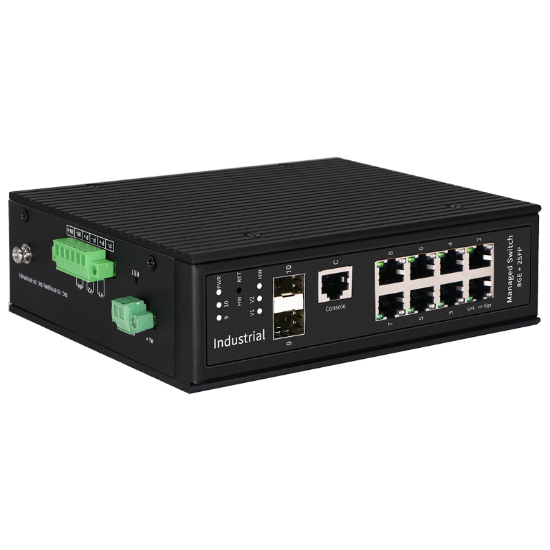 Industrial Managed Switch 8GE+2SFP Gigabit Industrial Management Ethernet Switches Original Factory China Manufacturer Wholesaler Price