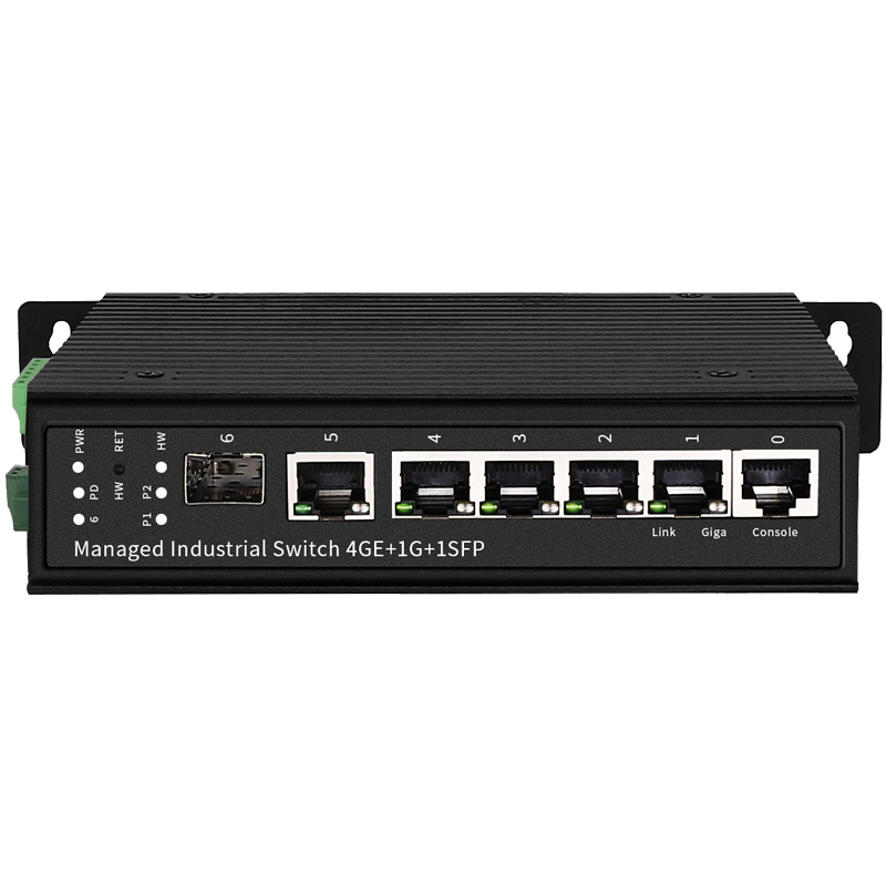 Industrial Managed Switch 4GE+1G+1SFP Gigabit Industrial Management Ethernet Switches Original Factory China Manufacturer Wholesaler Price