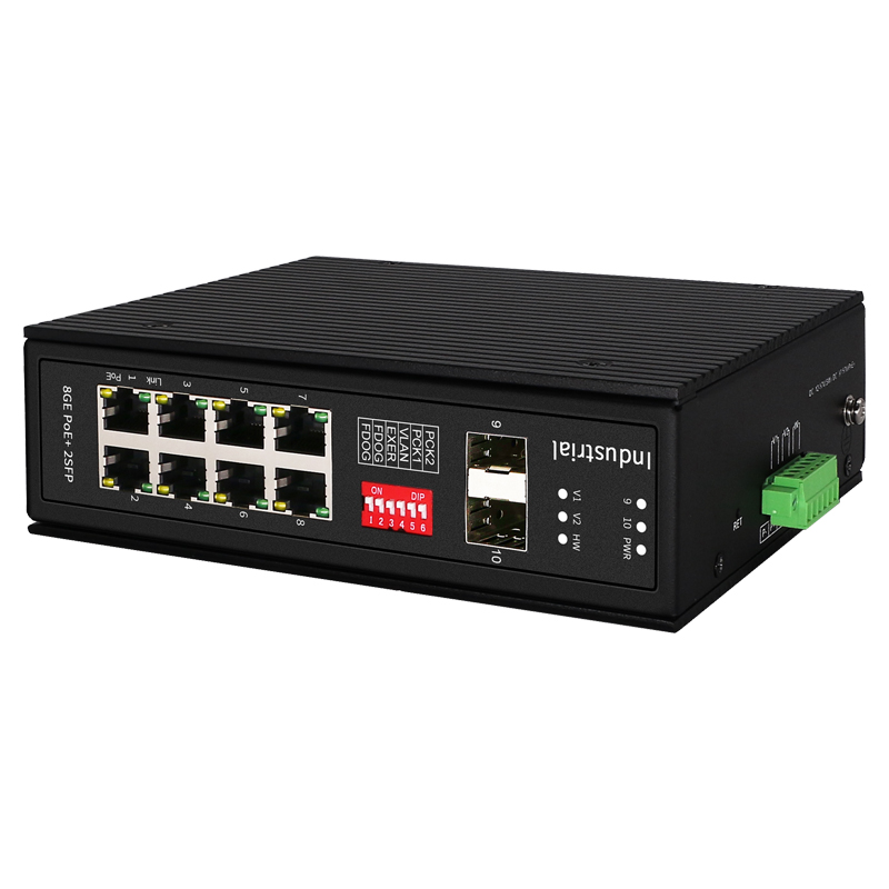 Industrial POE Switch 8GE POE+2SFP Gigabit Industrial Ethernet Switches Original Factory China Manufacturer Wholesaler Price