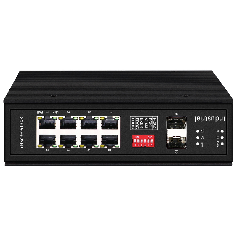 Industrial POE Switch 8GE POE+2SFP Gigabit Industrial Ethernet Switches Original Factory China Manufacturer Wholesaler Price