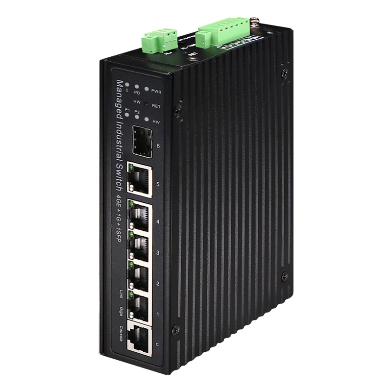 Industrial Managed Switch 4GE+1G+1SFP Gigabit Industrial Management Ethernet Switches Original Factory China Manufacturer Wholesaler Price