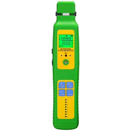 Optical Fiber Identifier Red Light Source All-in-one Built-in 10mw VFL &amp; Optical Power Meter