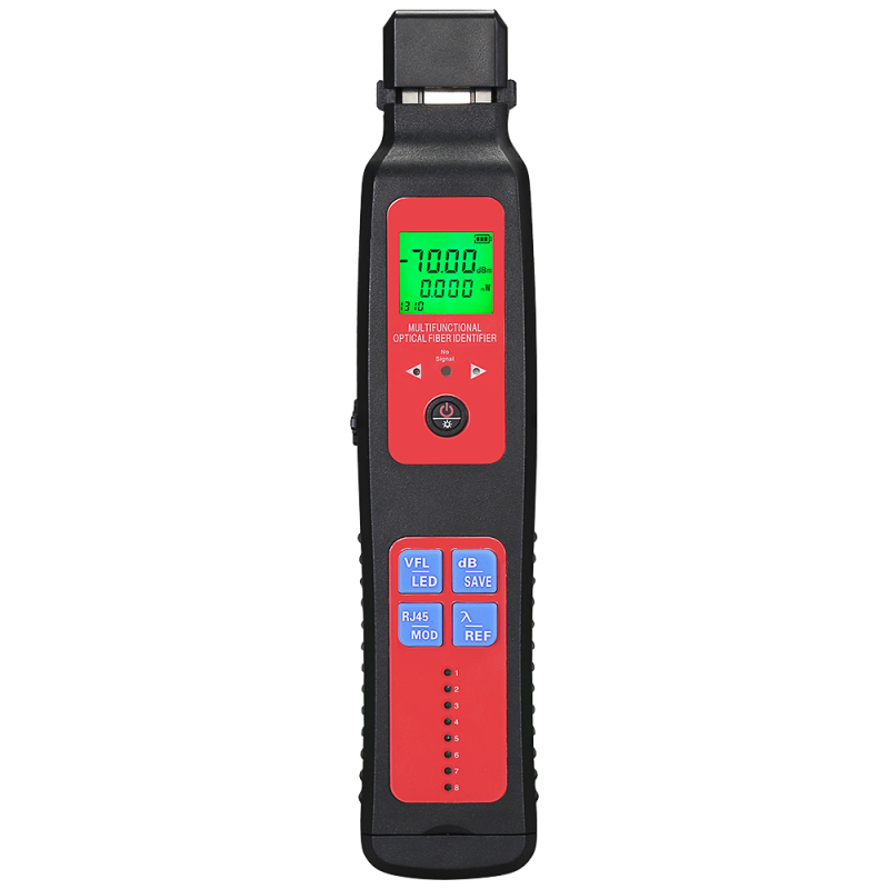Optical Fiber Identifier Red Laser Source All-in-one Built-in 10mw VFL & Optical Power Meter