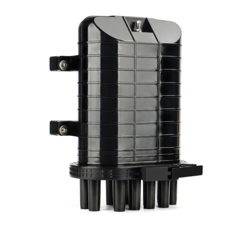Fiber Optic Joint Closure IP67 PC+ABS Material 1 inlet Port+8 Out Port Max Capacity 144 Cores Joint Closure