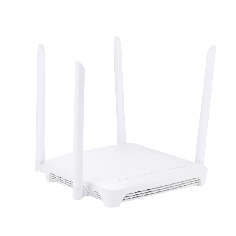 XPON ONU AC EchoLife 1G3FE+POTS+USB+2.4G&5G WIFI 5dBi Wireless Antenna AC1200 Optical Network Terminal
