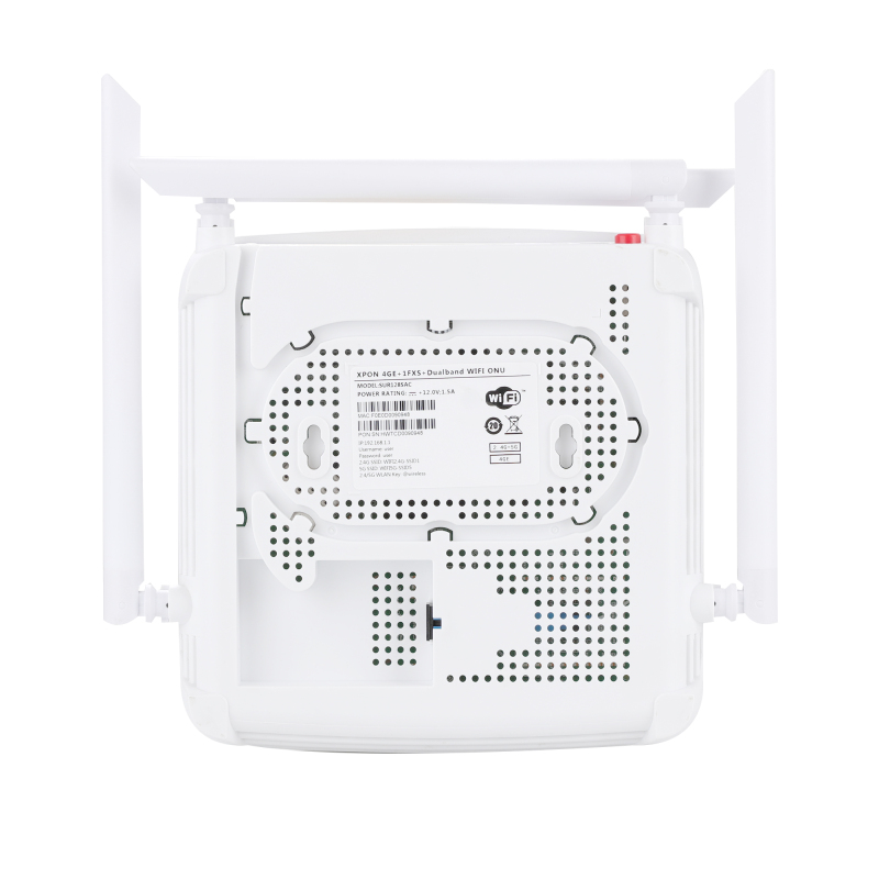 XPON ONU AC EchoLife 1G3FE+POTS+USB+2.4G&5G WIFI 5dBi Wireless Antenna AC1200 Optical Network Terminal