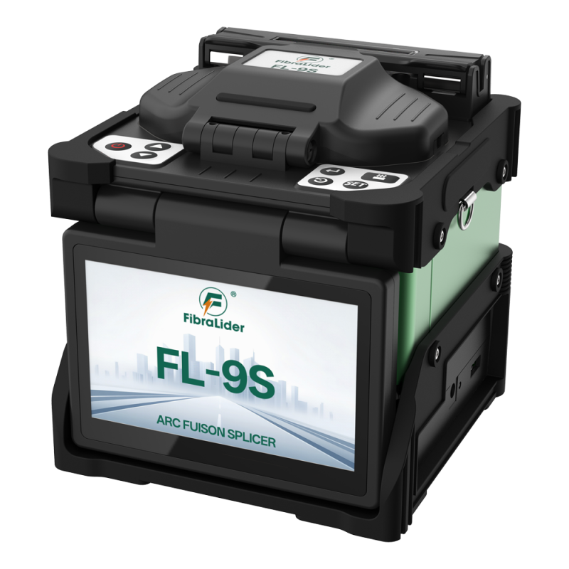 6 Motors Fiber Optic Fusion Splicer High Performance For Fttx Network Medium And Long Distance Fiber Optic Cable Splicing
