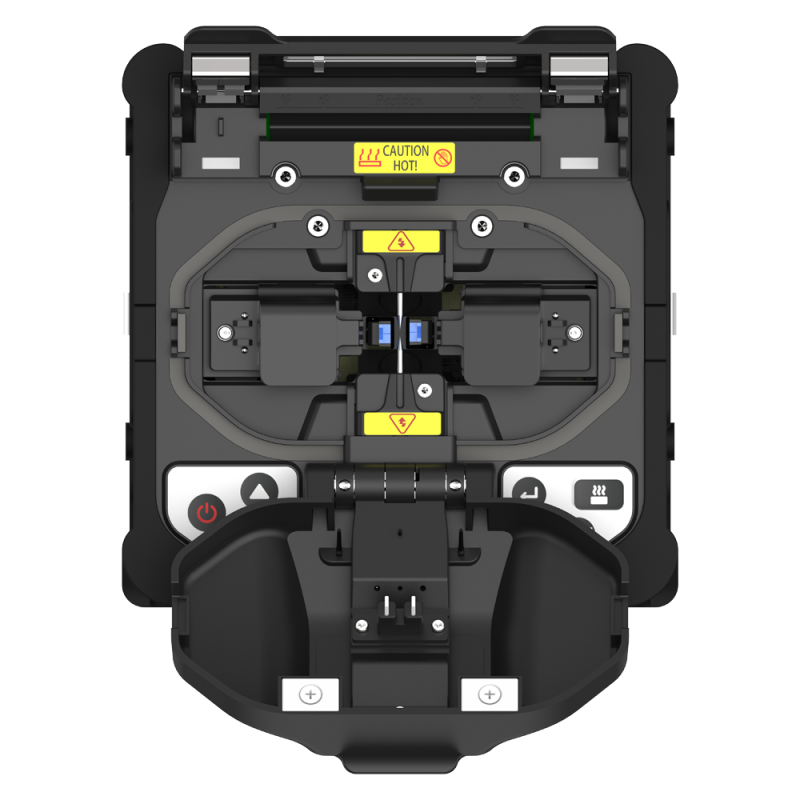 6 Motors Fiber Optic Fusion Splicer High Performance For Fttx Network Medium And Long Distance Fiber Optic Cable Splicing