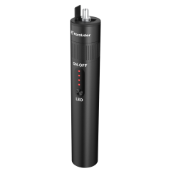 FibraLider B5S Visual Fault Locator | Mini Metal VFL Fiber Optic Tester | 1800mAh Rechargeable Battery | USB-C Fast Charging | 5–30km Range