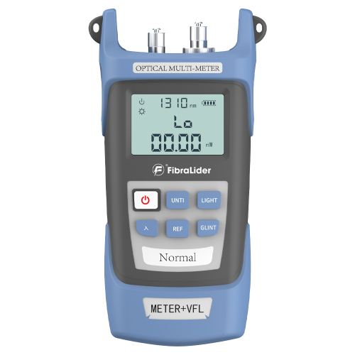 FibraLider FL-Y1 Power Meter | Optical Power &amp; Visual Fault Locator Combo | ABS Body | AA Battery | Dual Dynamic Ranges (-70~+10dBm / -50~+26dBm)