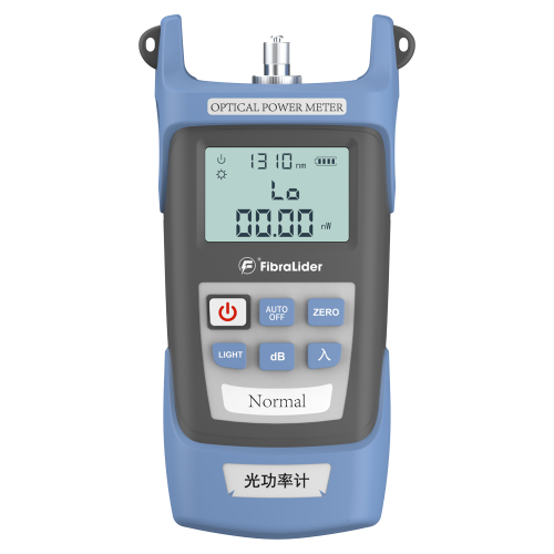 FibraLider G1 Power Meter | ABS Body | Dual Power Supply (AA / Rechargeable Lithium Battery) | Dual Dynamic Ranges (-70~+10dBm / -50~+26dBm)