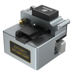 FibraLider FL-Q1 Fiber Cleaver | High Precision Optical Fiber Cutter | Aluminum Alloy Body | Automatic Blade Return