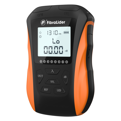 FibraLider FL-Y8 Power Meter | 4-in-1 &amp; 6-in-1 Optical Tester | Visual Fault Locator | RJ45 Tester | USB-C Rechargeable