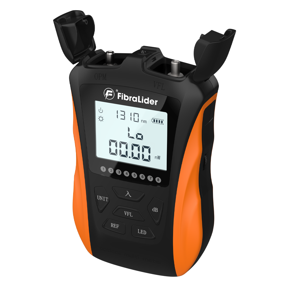 FibraLider FL-Y8 Power Meter | 4-in-1 & 6-in-1 Optical Tester | Visual Fault Locator | RJ45 Tester | USB-C Rechargeable