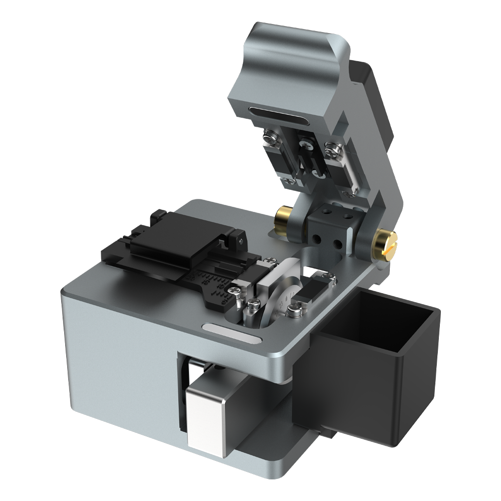 FibraLider FL-Q1 Fiber Cleaver | High Precision Optical Fiber Cutter | Aluminum Alloy Body | Automatic Blade Return