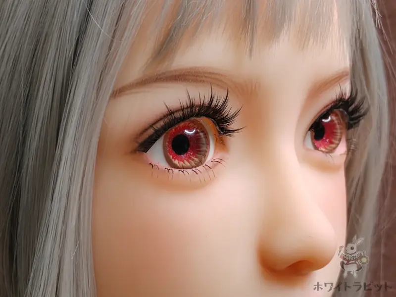 NKA‐3レッド ドールアイ♥色、サイズ選択可能（職人ハンドメイド）