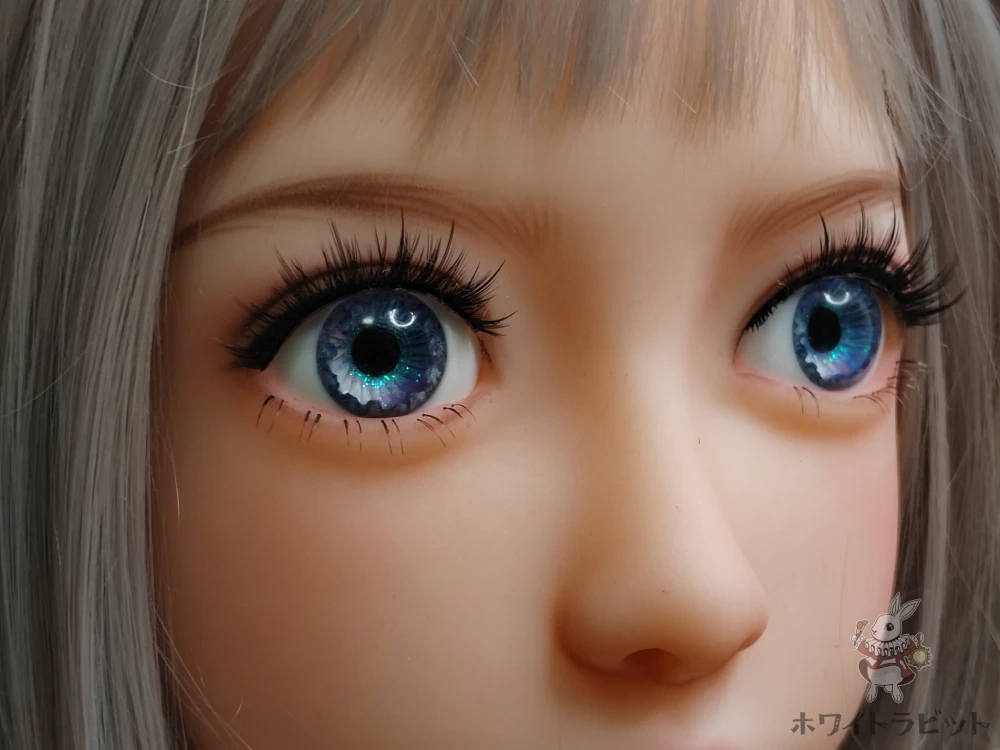 雪花グラデーションブルーNKA‐4 ドールアイ♥色、サイズ選択可能（職人ハンドメイド）