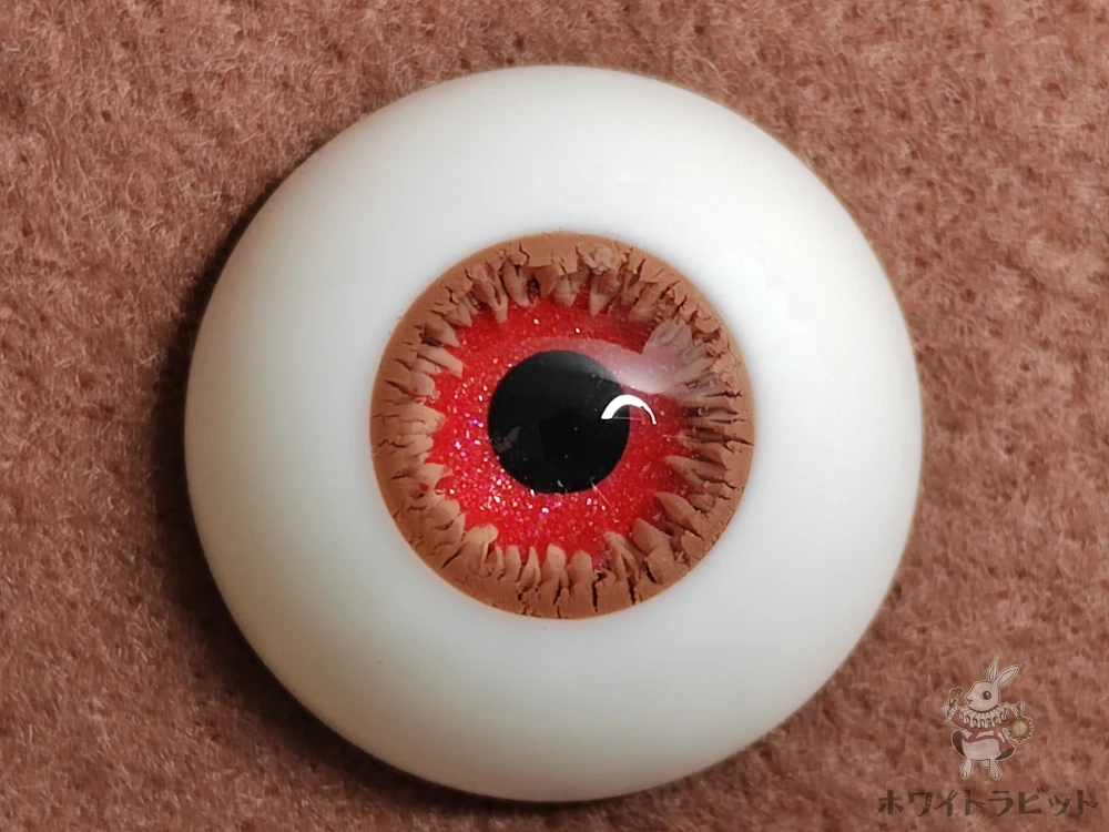 NKA‐3レッド ドールアイ♥色、サイズ選択可能（職人ハンドメイド）