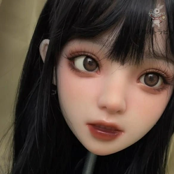 即納品 ホワイトラビットTE3　職人メイク 口可動 軟質シリコンヘッド ウィッグタイプ 単品　138CM～148CM