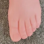 足指は付け爪無し