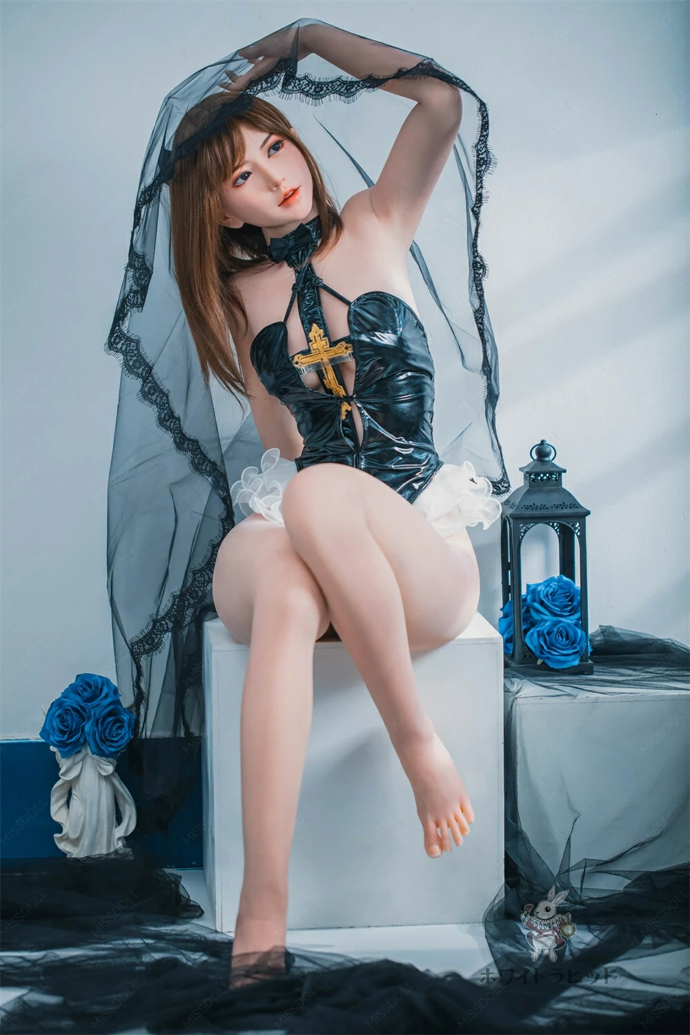 Bezlya Doll 155cm Aカップ #夕颜ヘッド シリコン材質ヘッド+TPE材質ボディー 等身大ドール ラブドール 正規代理