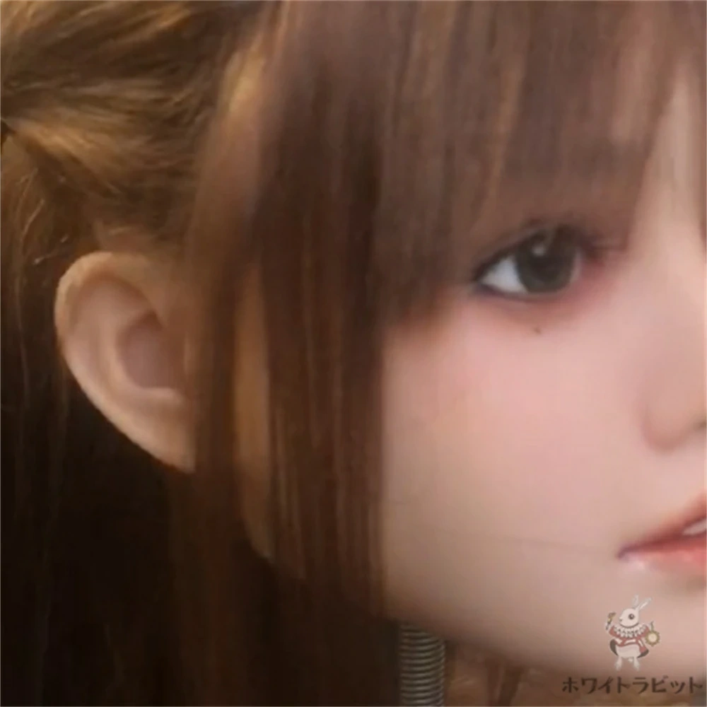 A09 硬質シリコンヘッド 植毛可能 等身大ドール 用 ラブドール 用 ドールヘッド