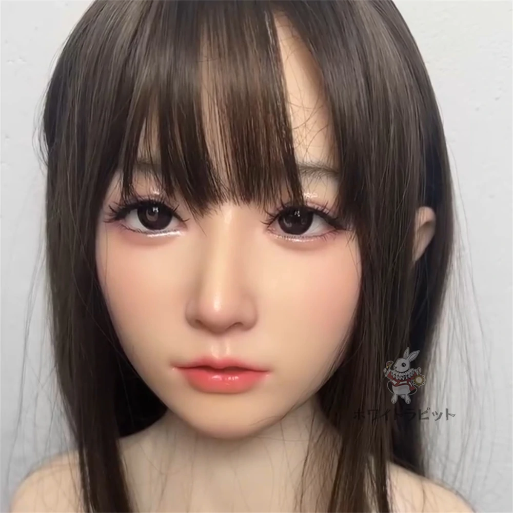 A66N- 軟質シリコンヘッド 口可動 植毛可能 158cm～168cmお勧め