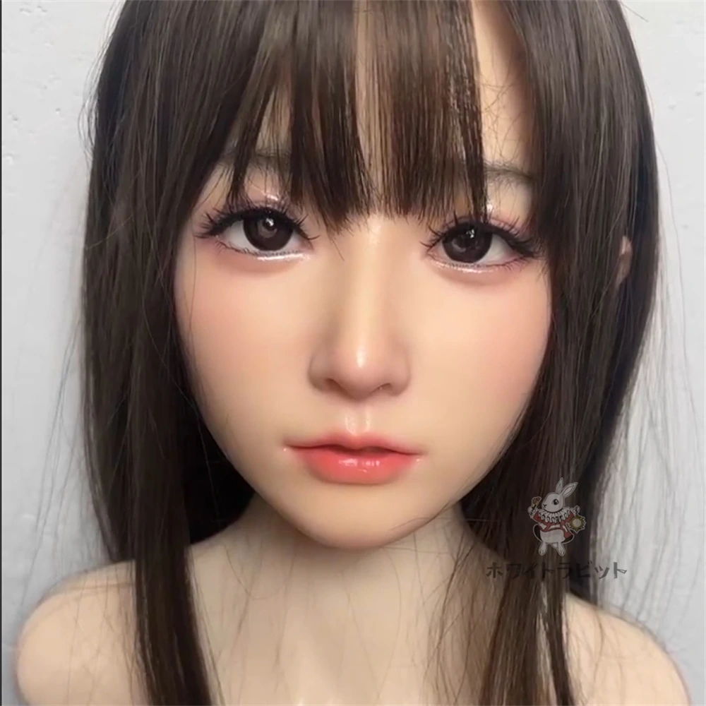 A66N- 軟質シリコンヘッド 口可動 植毛可能 158cm～168cmお勧め
