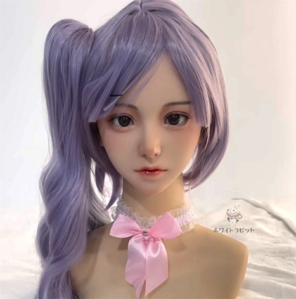 特選TE004 軟質シリコンヘッド 口可動 植毛可能 等身大ドール 用 ラブドール 用 ドールヘッド