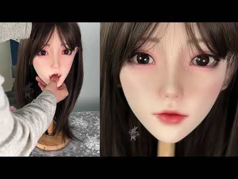 HSシリーズ06 軟質シリコンヘッド 口可動 喉深さ約10CM 植毛可能 145CM～155CMお勧め ホワイトラビット職人監修