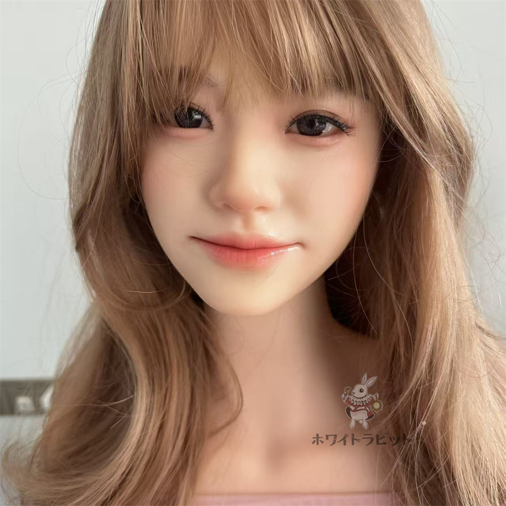 A75N  軟質シリコンヘッド 口可動 喉深さ約18CM  口可動 植毛可能 150CM～163CMお勧め