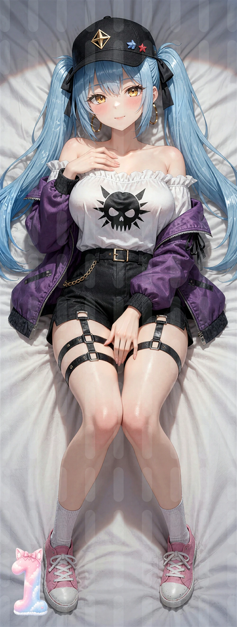 AI美女,キャラクター ,アニメ,等身大抱き枕カバー,抱き枕カバー, 2WAYトリコット,160cm x50cm,両面印刷,