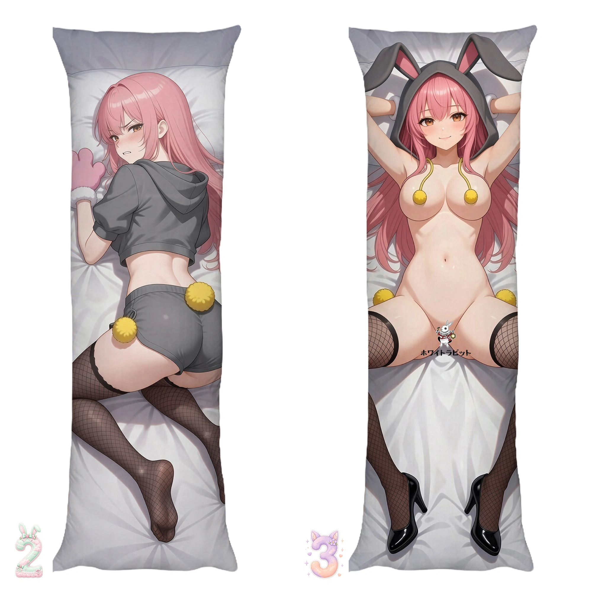 AI美女 キャラクター アニメ 等身大 抱き枕カバー 2WAYトリコット 160cm x50cm 2way 両面印刷