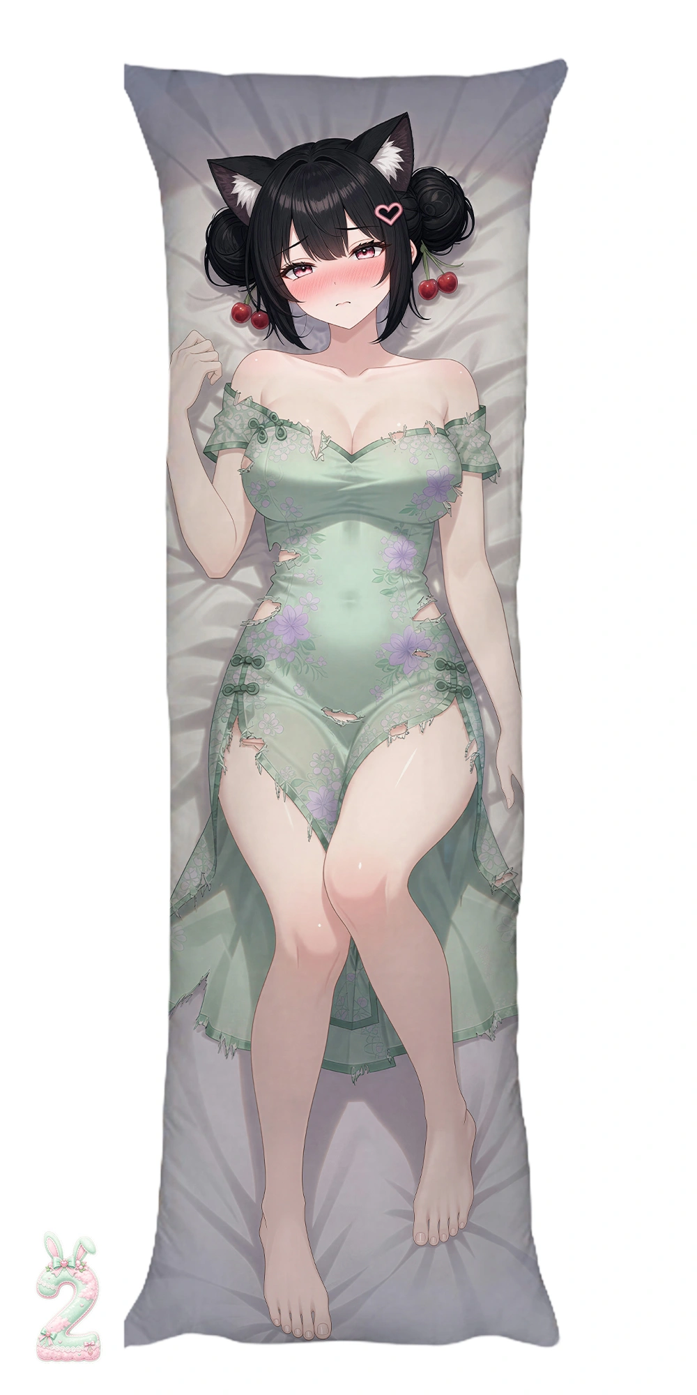 AI美女 キャラクター アニメ 等身大 抱き枕カバー 2WAYトリコット 160cm x50cm 2way 両面印刷