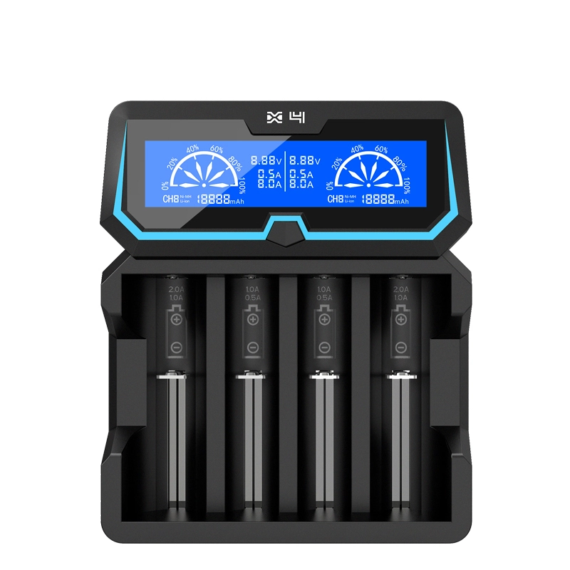 XTAR X4 LCD Fast Charger For Li-ion/ Ni-MH Battery