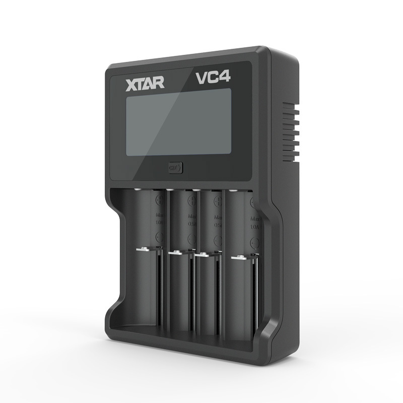 XTAR VC4 LCD Li-ion/NiMH Battery Charger